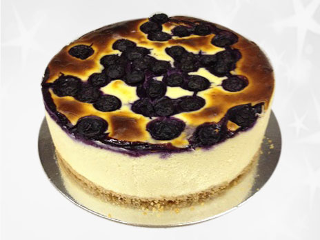 Standard Cakes-Baked Blueberry cheese cake